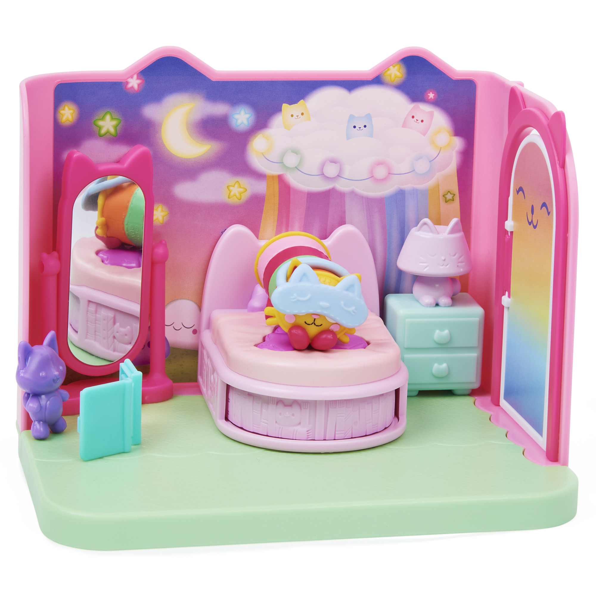 Gabby’s Dollhouse Deluxe Room – Pillow Cat’s Sweet Dreams Bedroom