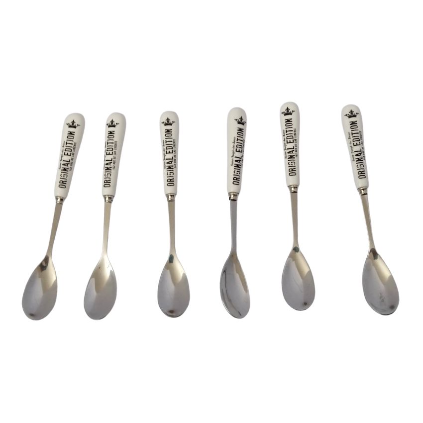 Stainless Steel Teaspoon Set – 6-Piece – Original Edition