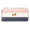 The Roberto – Double Zipper Mobile Phone Purse – Pink white navy The Roberto – Double Zipper Mobile Phone Purse – Pink white navy