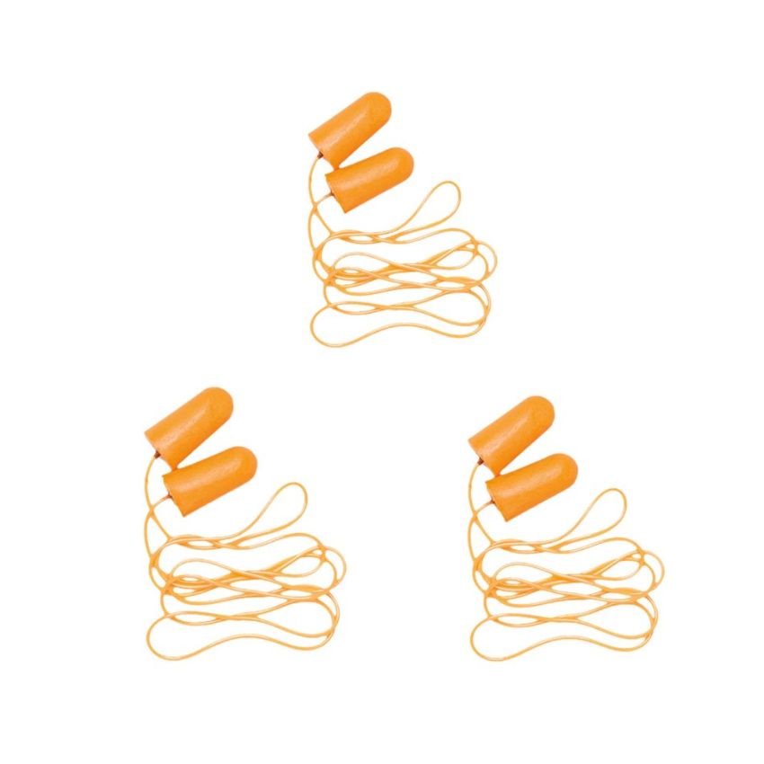 Matsafe – Earplug Pu-Foam with Cord (Pack of 3)
