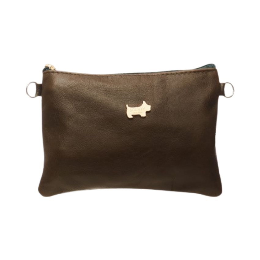 The Sassy – Leather Crossbody & Mobile Phone Sling (Olive)