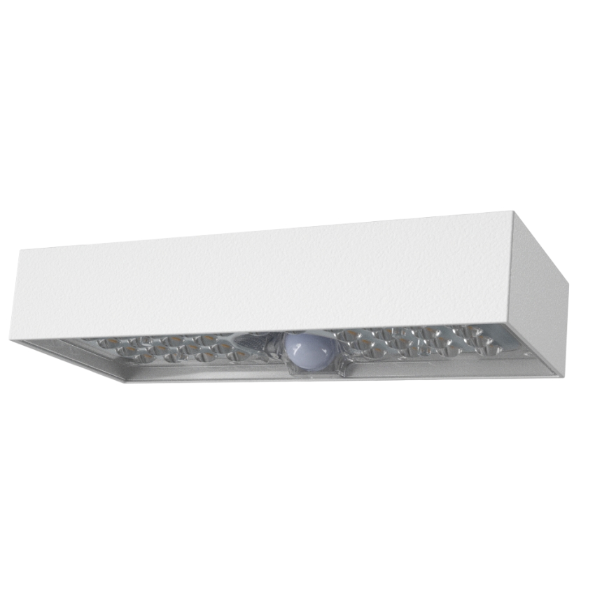 Flash – Solar – LED Wall Brick Light – White