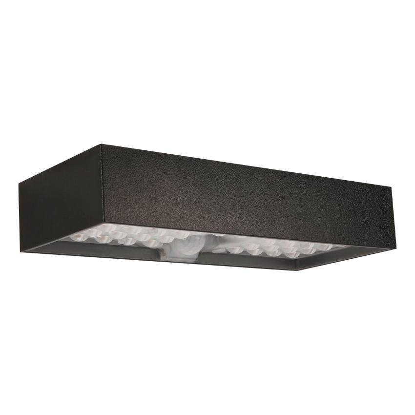 Flash – Solar – LED Wall Brick Light – Black