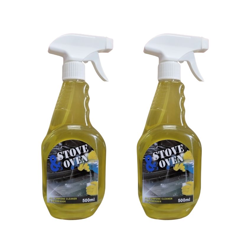 Stove and Oven – All purpose Cleaner and Degreaser – 500ml (Pack of 2)