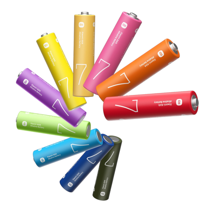 Xiaomi Rainbow 7 AAA Batteries – 10 Pack