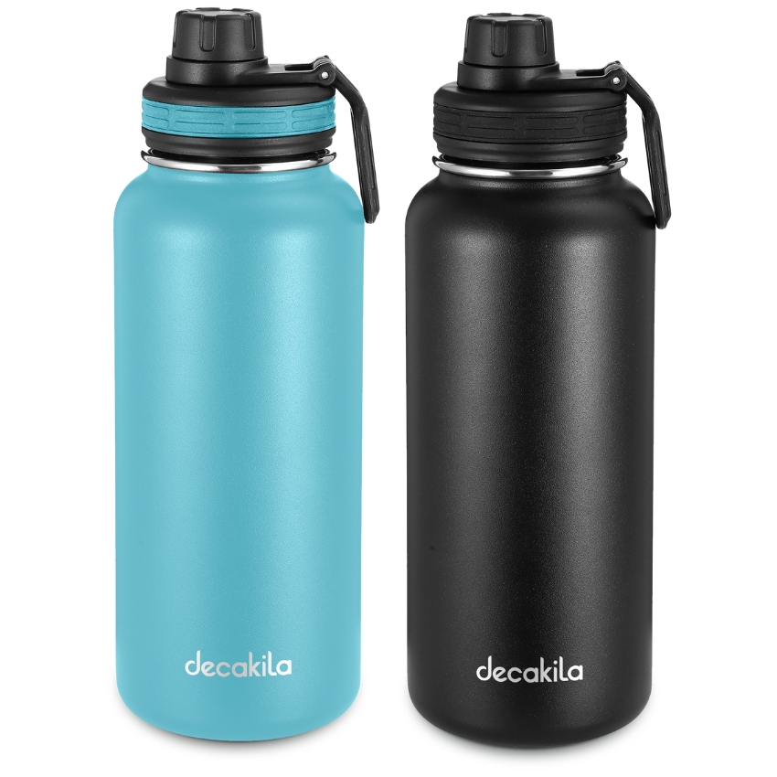 Decakila – Vacuum Flask Drinking Bottle – 900ml – Set Of 2