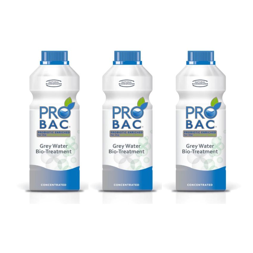 Probac – Grey Water Treatment 1L – Pack of 3