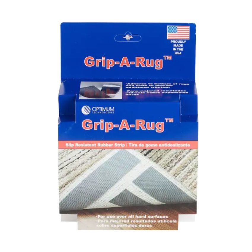 Grip-A-Rug – Slip Resistant Rubber Strip (63.5mm x 7.62m) – Pack of 3