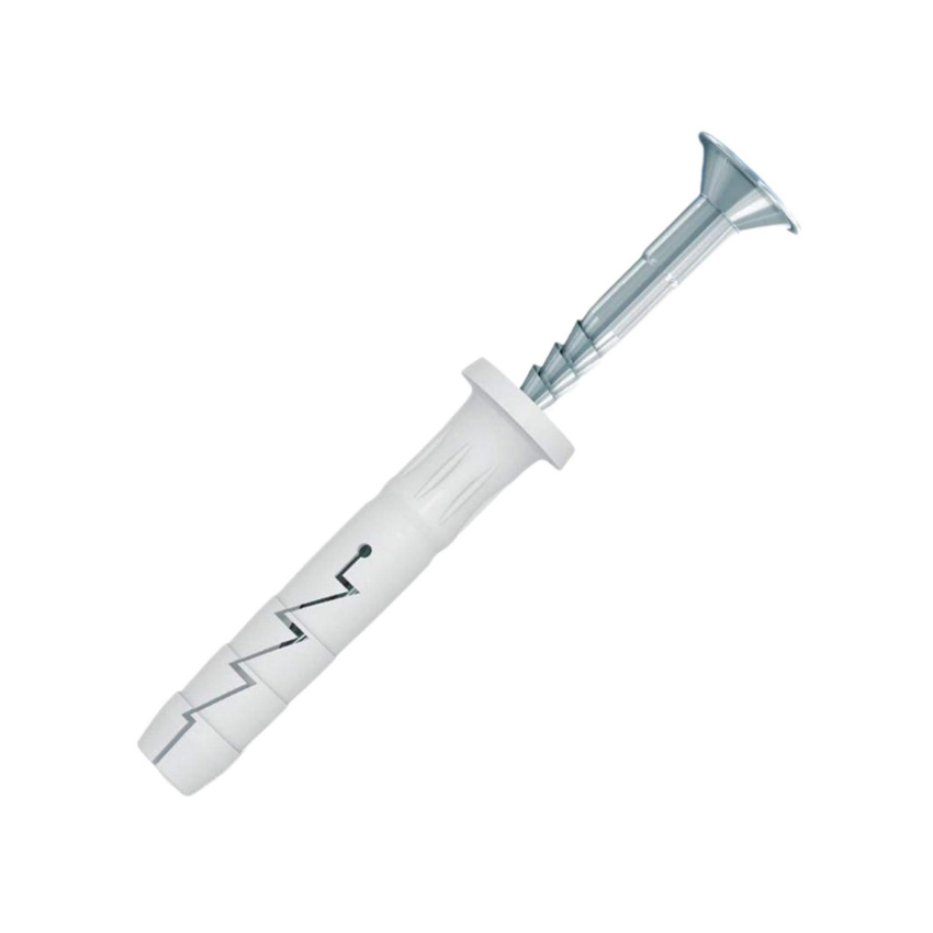 Rawlplug – Nylon Hammer Fixings – 6x40mm – Solid Walls (20)