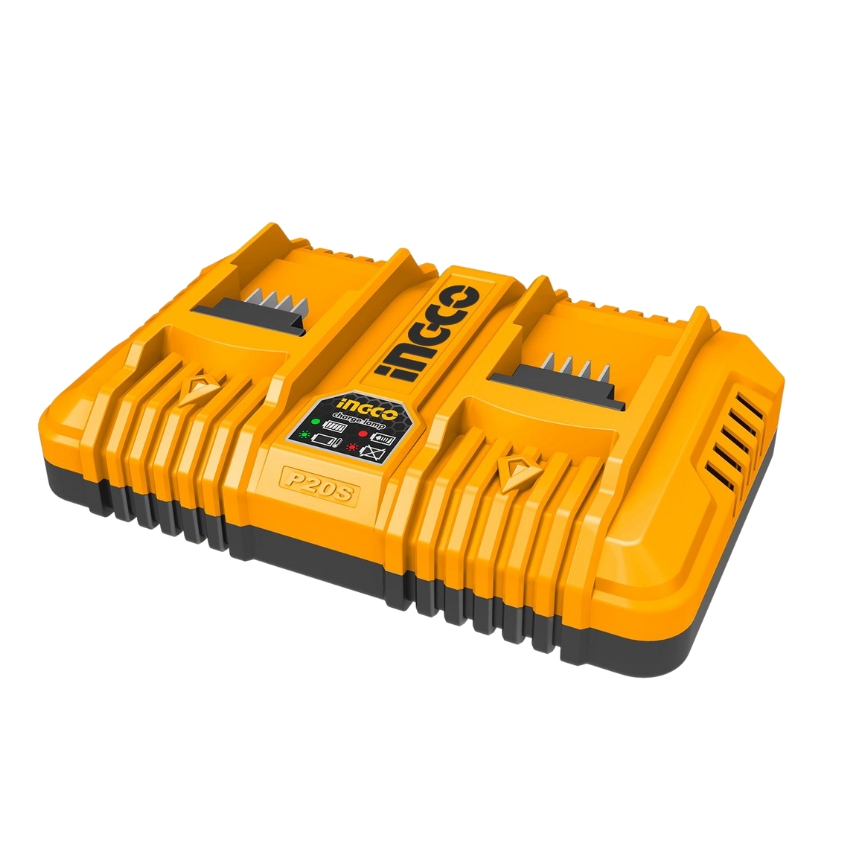 Ingco – Dual – Fast Intelligent Charger – 20V