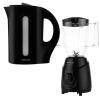 Mellerware – “Tugela” 1.7L Corded Kettle and 1L 300W Jug Blender – Black Mellerware – “Tugela” 1.7L Corded Kettle and 1L 300W Jug Blender – Black