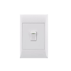 Switch 1L – 1Way 2X4 White E/Mate Switch 1L – 1Way 2X4 White E/Mate