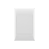 Socket 2X4 Blank Plate White E/Mate Socket 2X4 Blank Plate White E/Mate