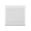 Socket 4X4 Blank Plate White E/Mate Socket 4X4 Blank Plate White E/Mate