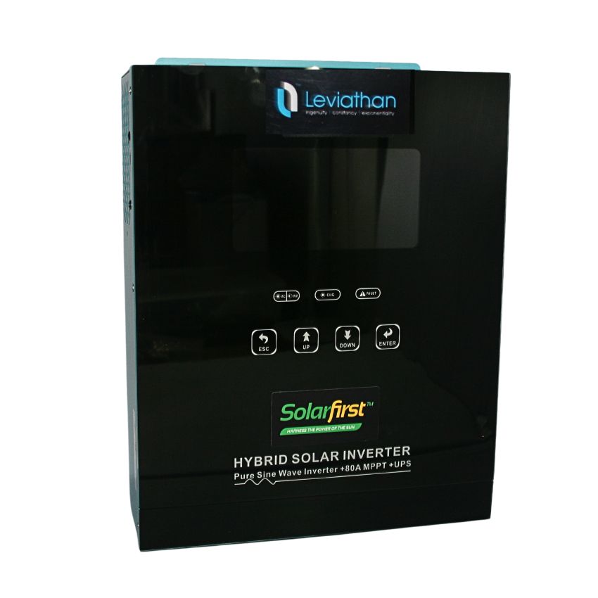 SolarFirst -3KVA 24V Pure Sine Hybrid Inverter – 80A MPPT