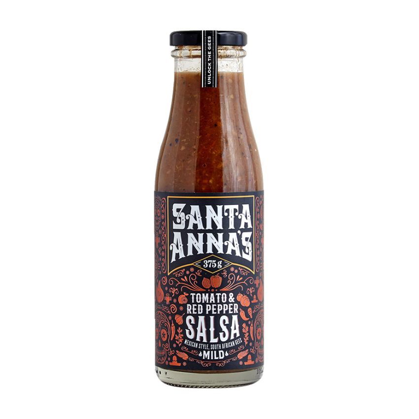 Santa Anna’s – Tomato & Red Pepper Salsa – 375g