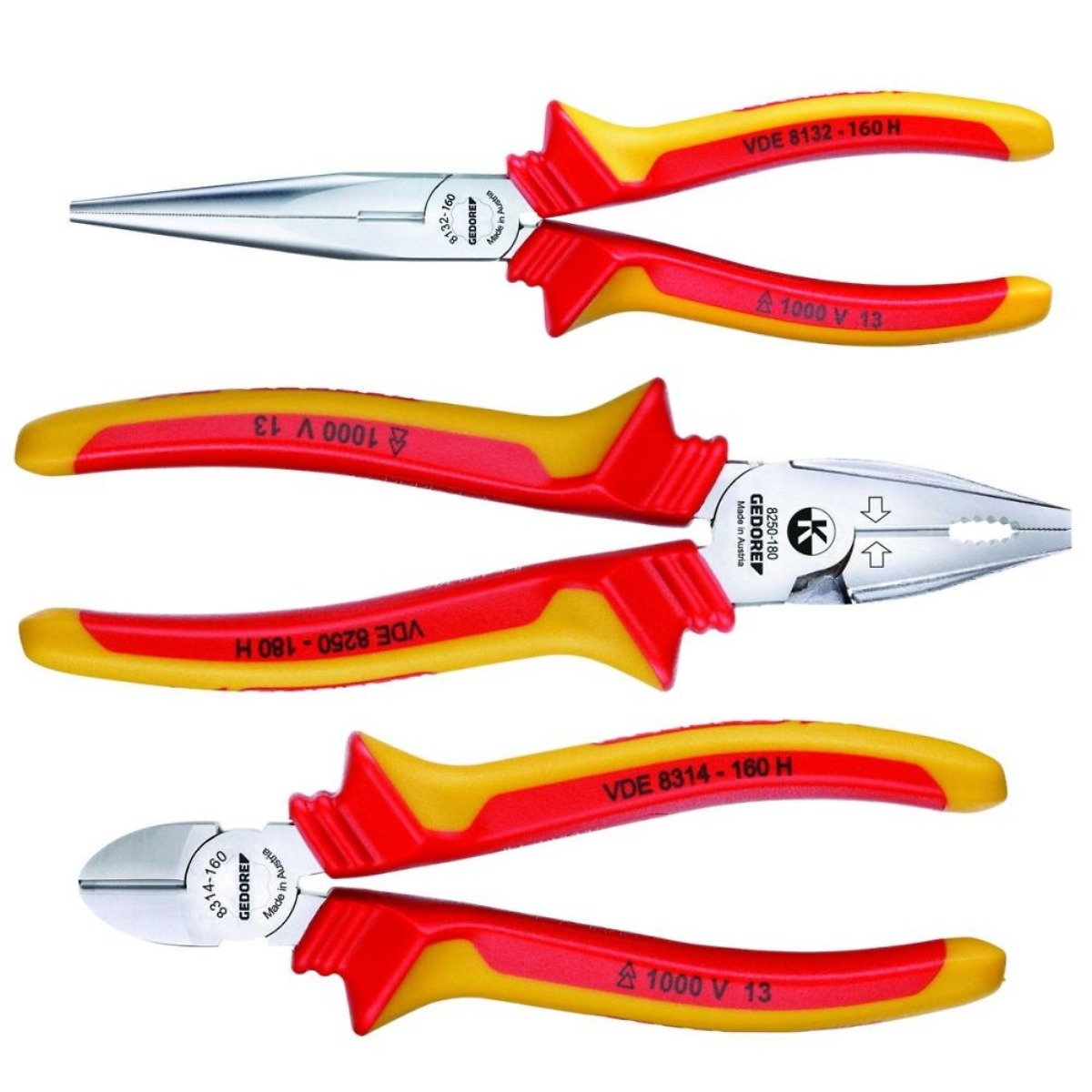 Gedore VDE Plier Set