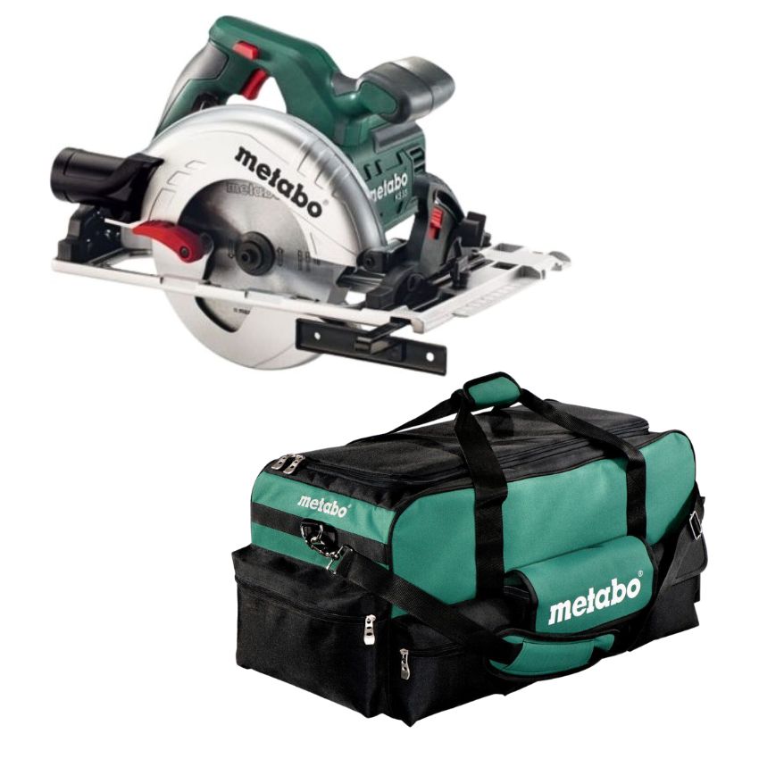 Metabo – Circular Saw KS 55 FS with Large Tool Bag