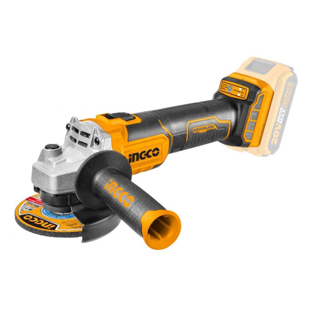 Ingco – Lithium-Ion Angle Grinder – (20V) (Unit/Body Only)
