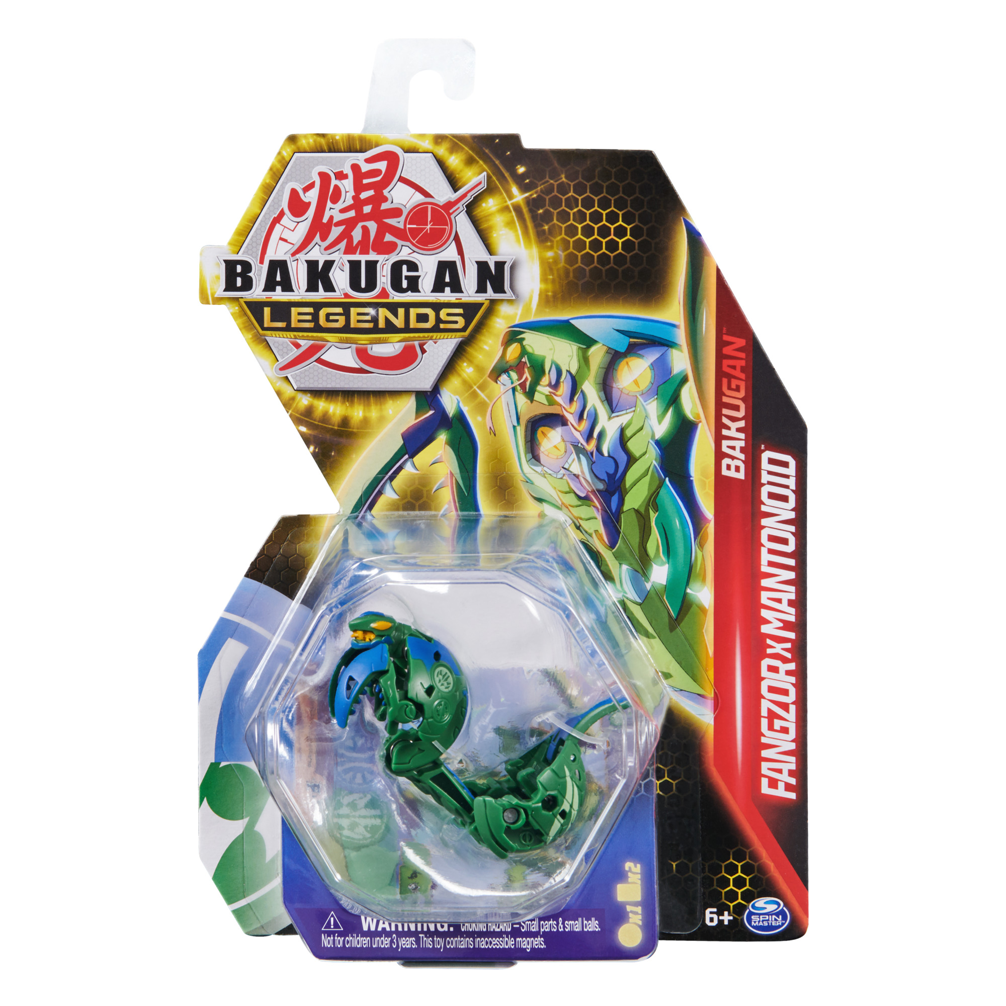 Bakugan Season 5 Core Bakugan – Fangzor and Mantonoid Blue Green