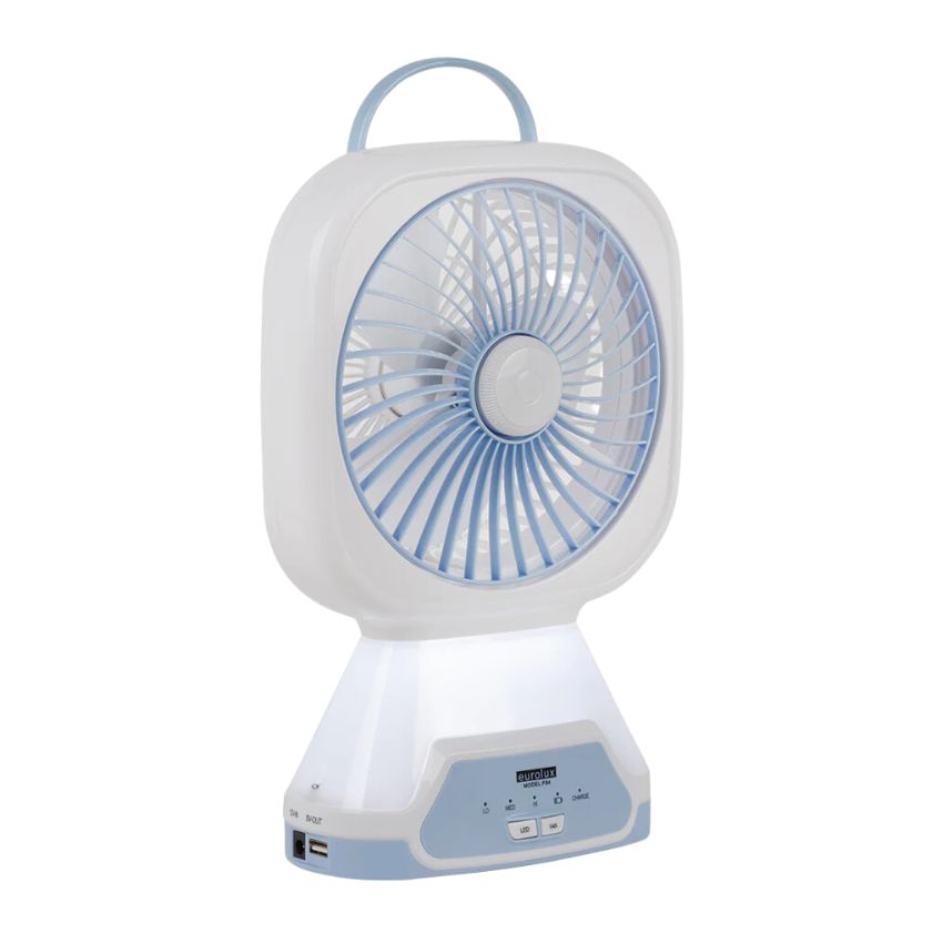 Eurolux – Rechargeable Mini Fan With LED