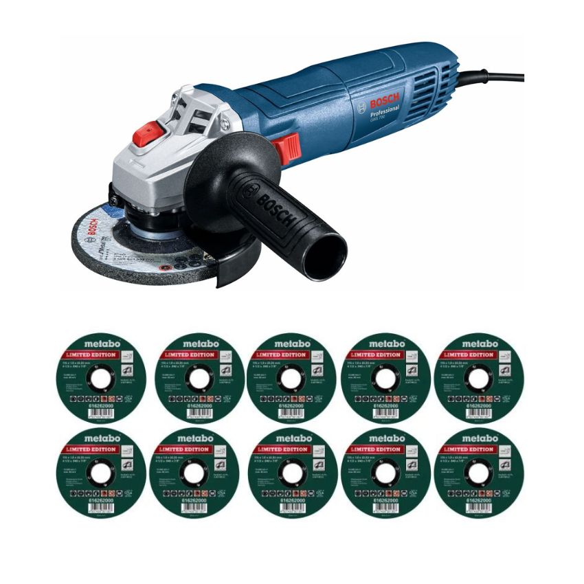 Bosch – Angle Grinder, 10 Cutting Disc For Stainless Steel 115×1,0x22,23mm
