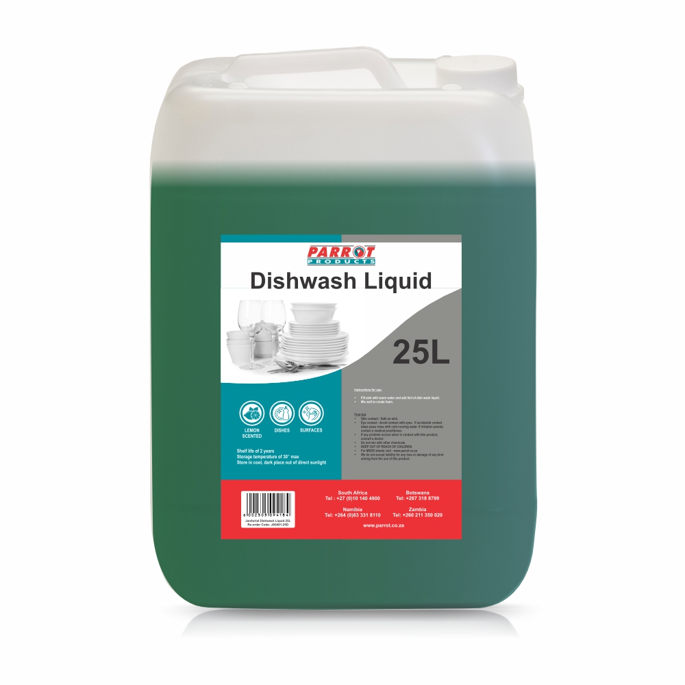 Parrot Products Dishwashing Liquid – 25L