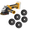 Ingco – Lithium-Ion Angle Grinder and Generic Cutting Discs x5 Ingco – Lithium-Ion Angle Grinder and Generic Cutting Discs x5
