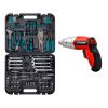 Bort-Professional Mechanic Hand Tools 121 Pce & 10 Pce Cordless Screwdriver Bort-Professional Mechanic Hand Tools 121 Pce & 10 Pce Cordless Screwdriver