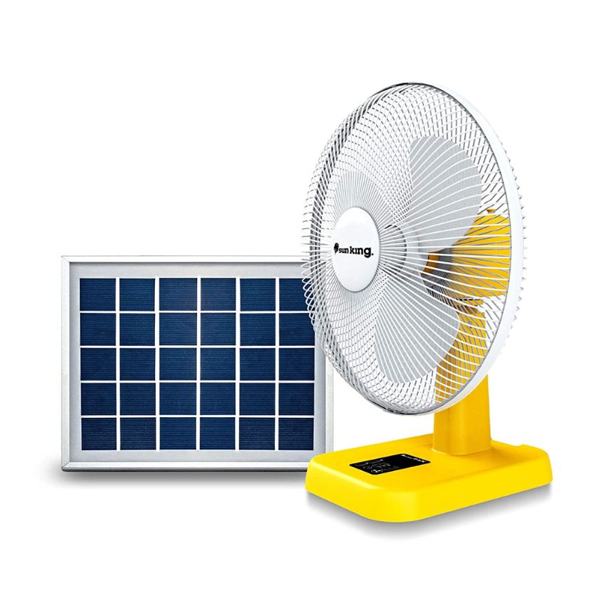Sunking – Solar Powered Fan – 3 Speed – 16″