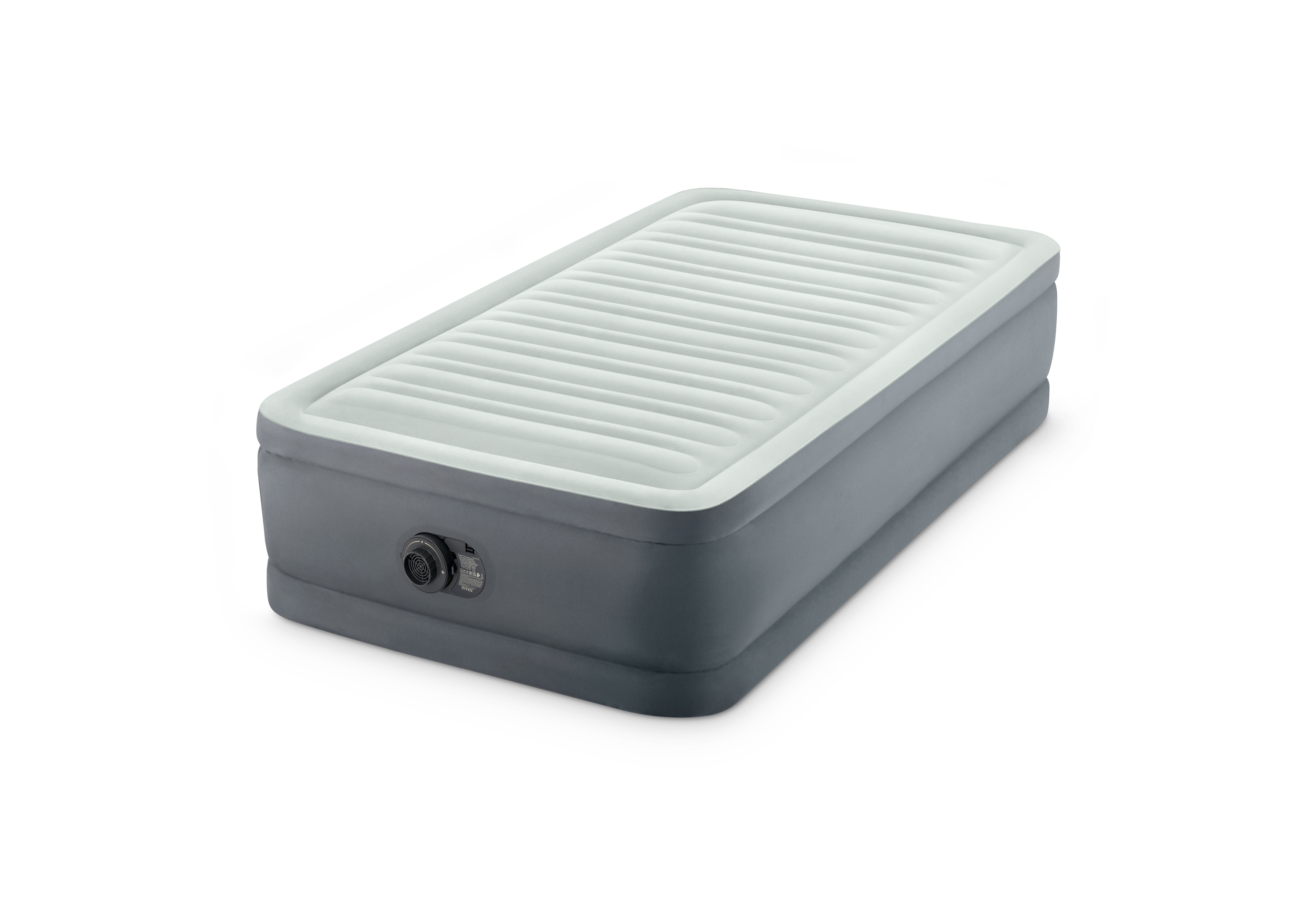 Intex Twin Premaire i Elevated Airbed With Fiber-Tech & Built In Pump