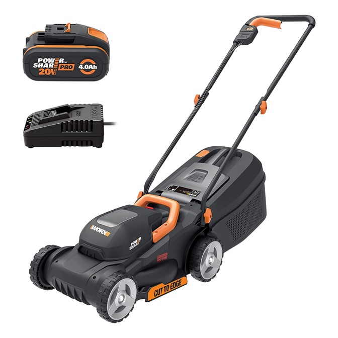WORX Lawn Mower 30CM With Brushless Motor Cordless 20V | KIT