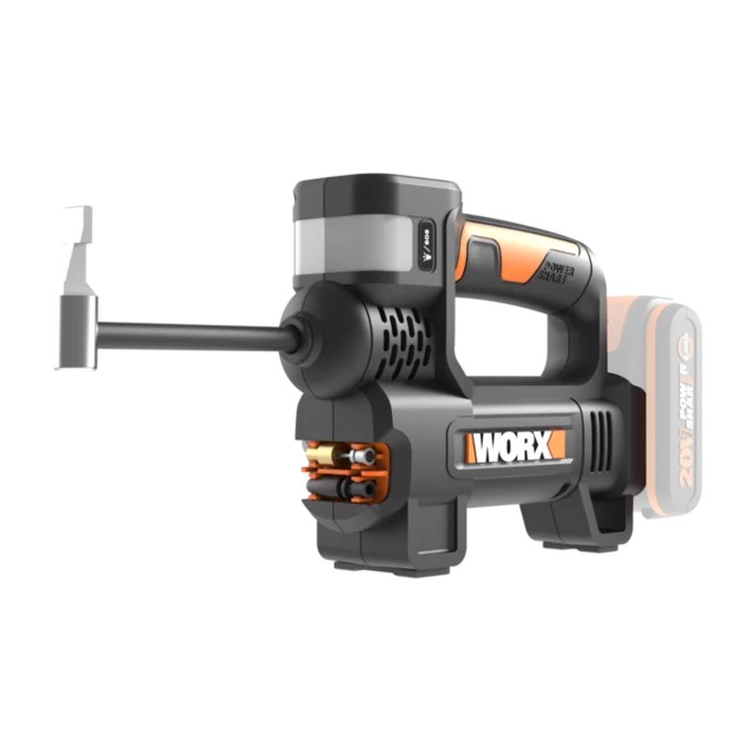 WORX Portable Air Pump Inflator Cordless 4-In-1 20V