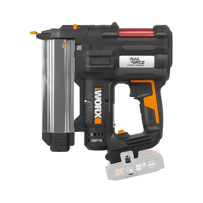 WORX NAIL FORCE Nail & Staple Gun Cordless 20V | Tool Only