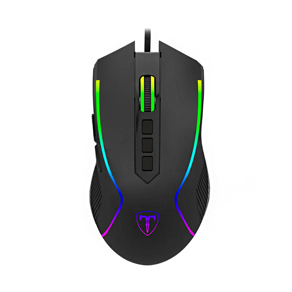 T-Dagger Dark Angel 4000DPI RGB Gaming Mouse Black