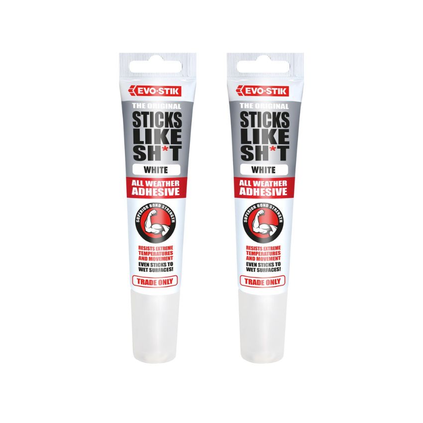 Evo-Stik – Sticks Like ShxT 90ml (Pack of 2) – White