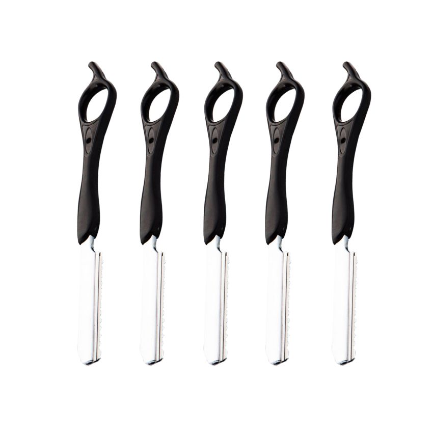 Lucky – Cut Throat Razor / Styling Feather Razor – Pack of 5