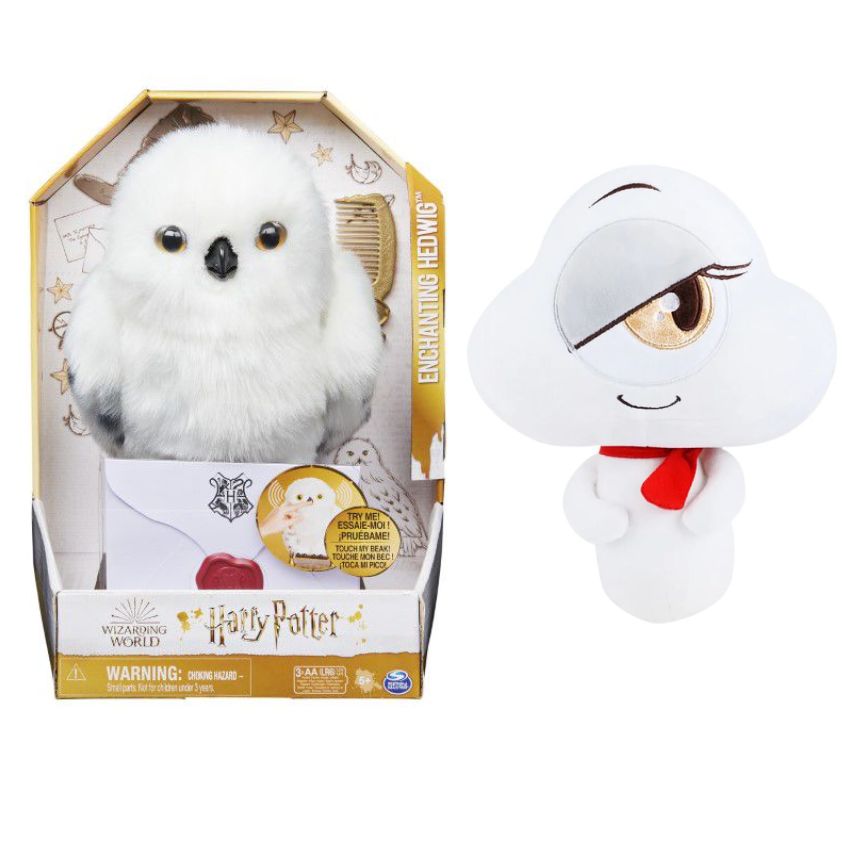 Wizarding World – 30cm Enchanted Hedwig & Soft Plush Toy – Kila