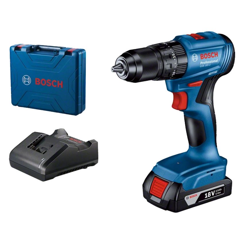 Bosch – Professional Cordless Drill (GSB 185-LI)