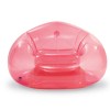Intex Transparent Pink Beanless Bag Chair Intex Transparent Pink Beanless Bag Chair