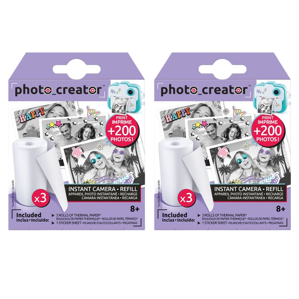 Photo Creator Refill – 3 Rolls – Pack of 2