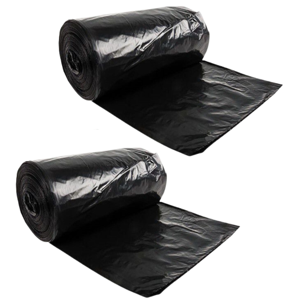 SourceDirect – Black Refuse Bag 50 Piece Per Pack 750x950mm – Pack of 2