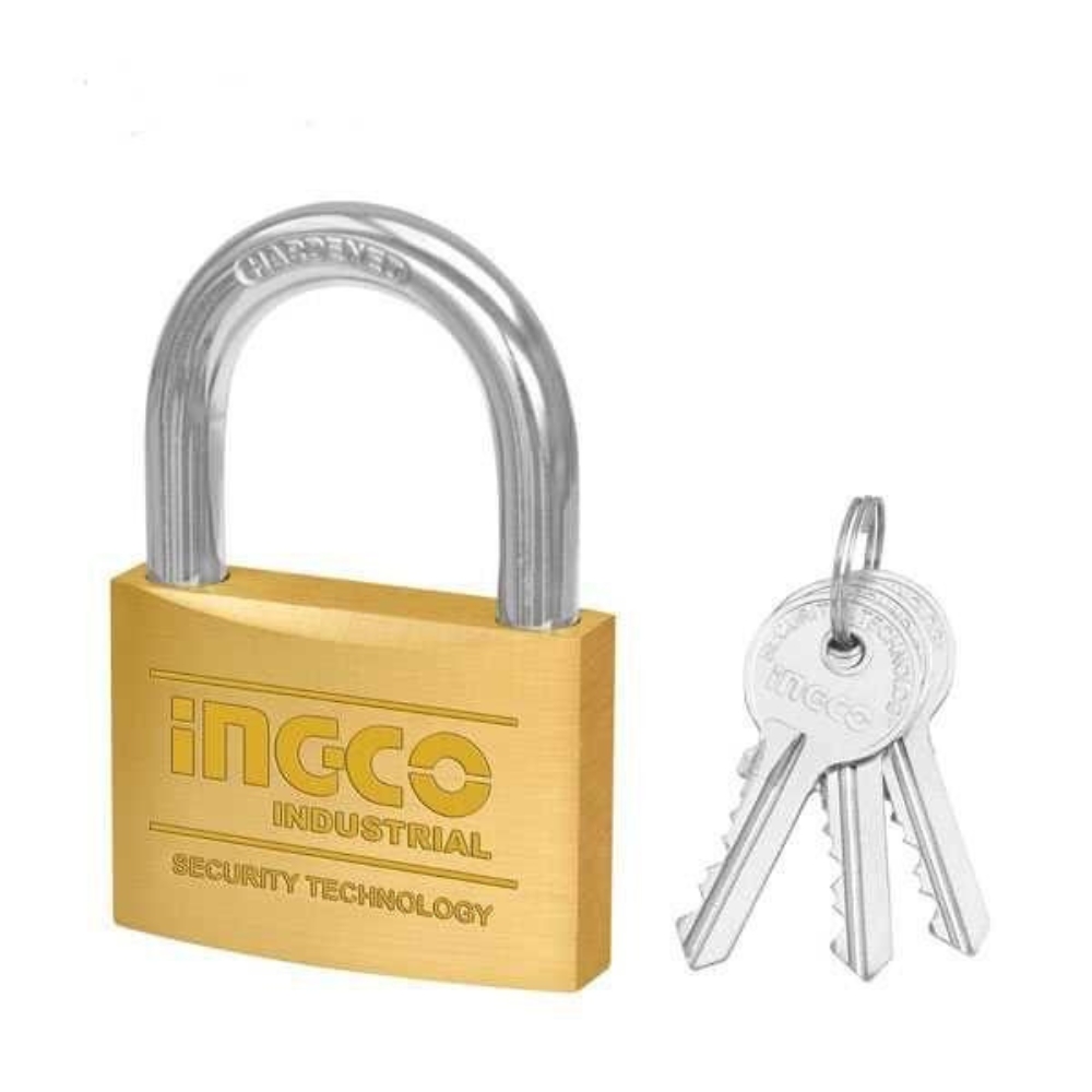 Ingco – Padlock – Brass – 60mm H/D