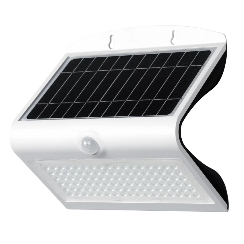 Flash – Solar – LED Wall Light – 3W – Butterfly Style – White