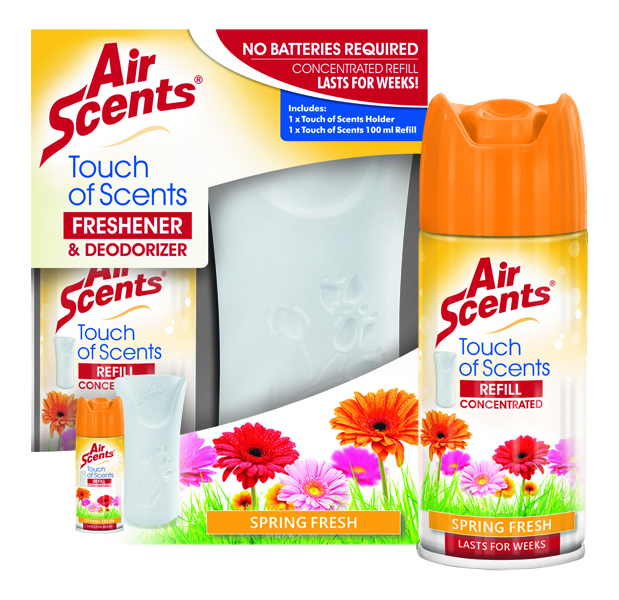 Air Scents Touch of Scents Dispenser Spring Fresh