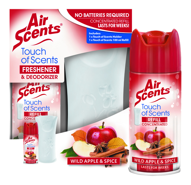 Air Scents Touch of Scents Dispenser Wild Apple & Spice