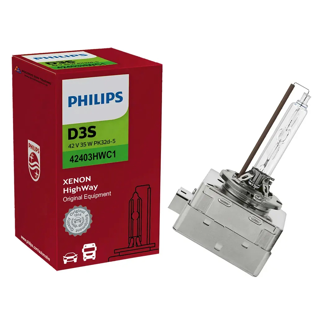 Philips D3S HID Xenon Headlight Bulb XenStart Xenon Highway 42V 35W