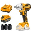 Ingco – Li-Ion Cordless Impact Wrench with Fast Charger and 6.0Ah Battery Ingco – Li-Ion Cordless Impact Wrench with Fast Charger and 6.0Ah Battery