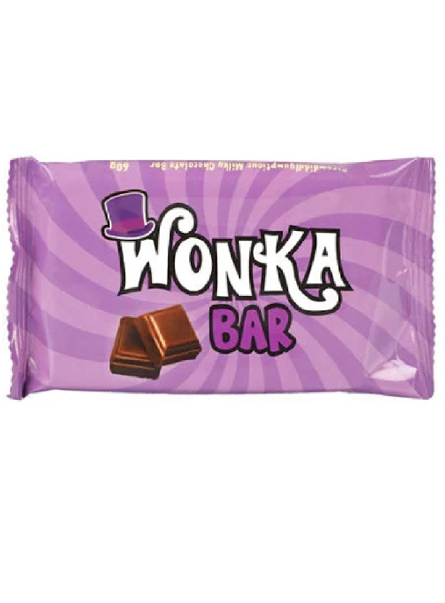 Wonka Milk Chocolate Bar