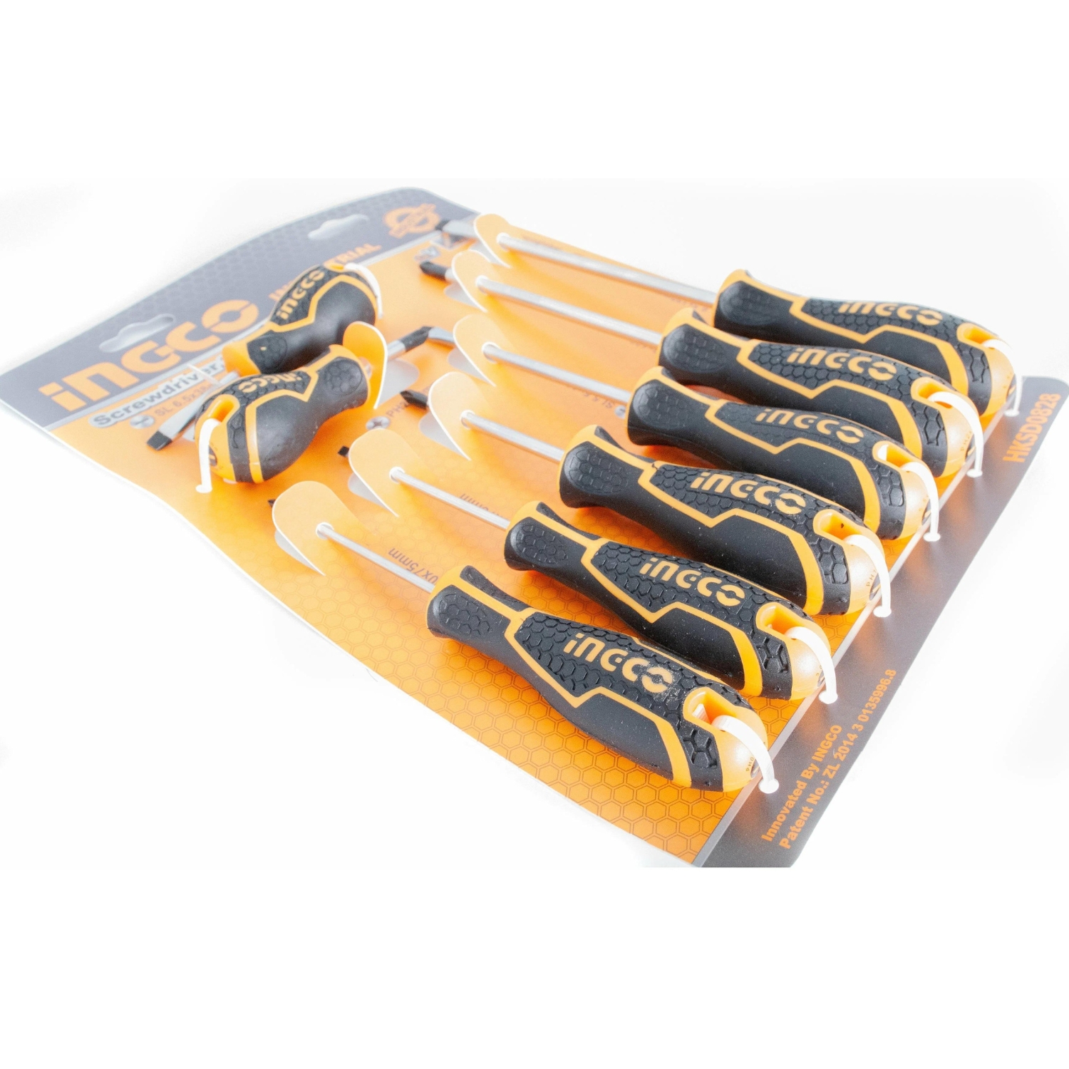 Ingco – 8 Piece Screwdriver Set